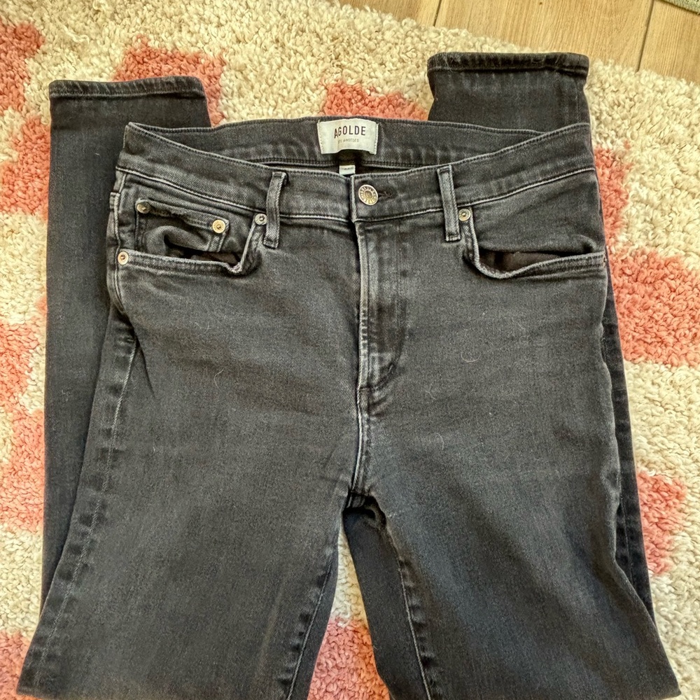 AGOLDE Women's Gray Jeans